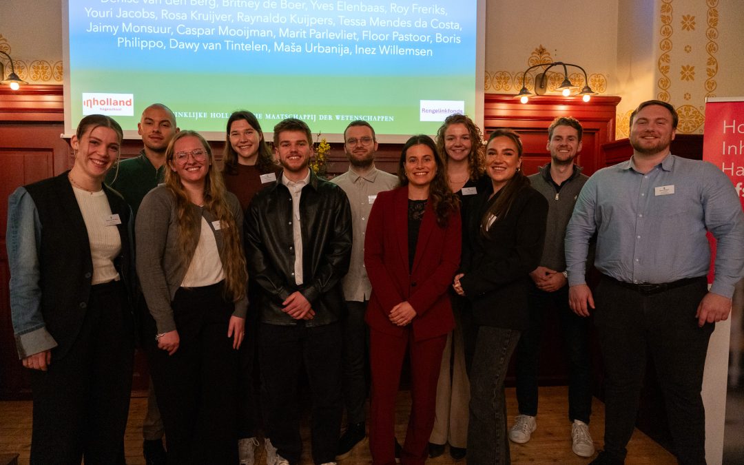 Eerste Inholland Haarlem Afstudeerprijs en Studentondernemersprijs uitgereikt