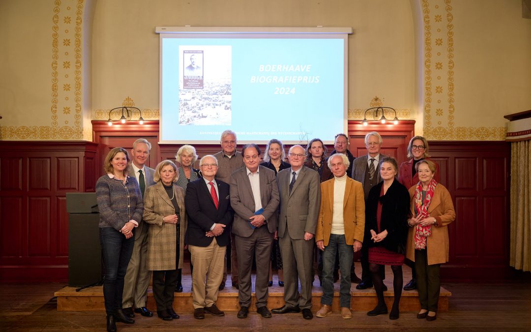 Verslag uitreiking Boerhaave Biografieprijs 2024