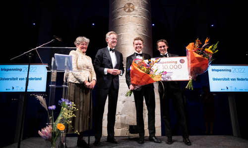 Universiteit van Nederland winnaar Irispenning 2022